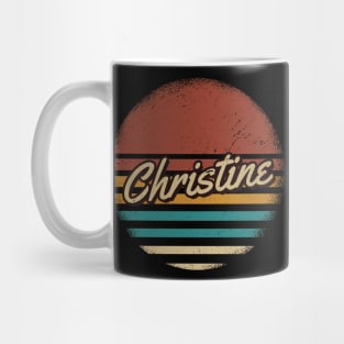 Christine Retro Style Mug